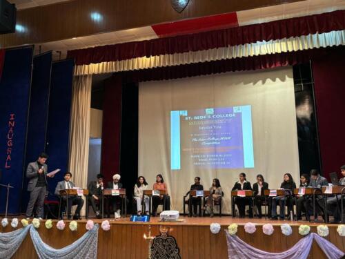 Inter-College MUN Session, Oct 16, 2023 NSS Camp